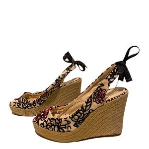 Coach Espadrille Wedge